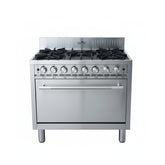 Masterchef MHO-3651S Heavy Duty Pro Series 5-Burner Commercial Gas Cooker with Oven Stainless Steel - Made in Korea