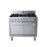Masterchef MHO-3651S Heavy Duty Pro Series 5-Burner Commercial Gas Cooker with Oven Stainless Steel - Made in Korea