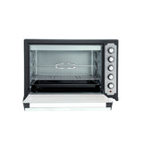 MasterChef MCO-1000BCL Electric Convection Oven with Rotisserie: 100L Capacity, 5-Knob Control - ESMA Certified