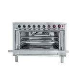 Masterchef MHO-4461CN Heavy Duty Pro Series 6-Burner Commercial Gas Cooker with Oven Stainless Steel - Made in Korea