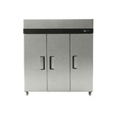 MasterChef YBF 9249 Three-Door Up Right Freezer 1300L – Heavy Duty Stainless Steel Freezer - YBF9249