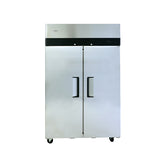 MasterChef YBF 9219 Two-Door Up Right Commercial Freezer 900L – Heavy Duty Stainless Steel Freezer - YBF9219