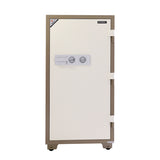YAMADA YGW-120K Fireproof Heavy-Duty Security Safe Locker with 2 Keys and wheels - 1 Drawer and 3 Shelf