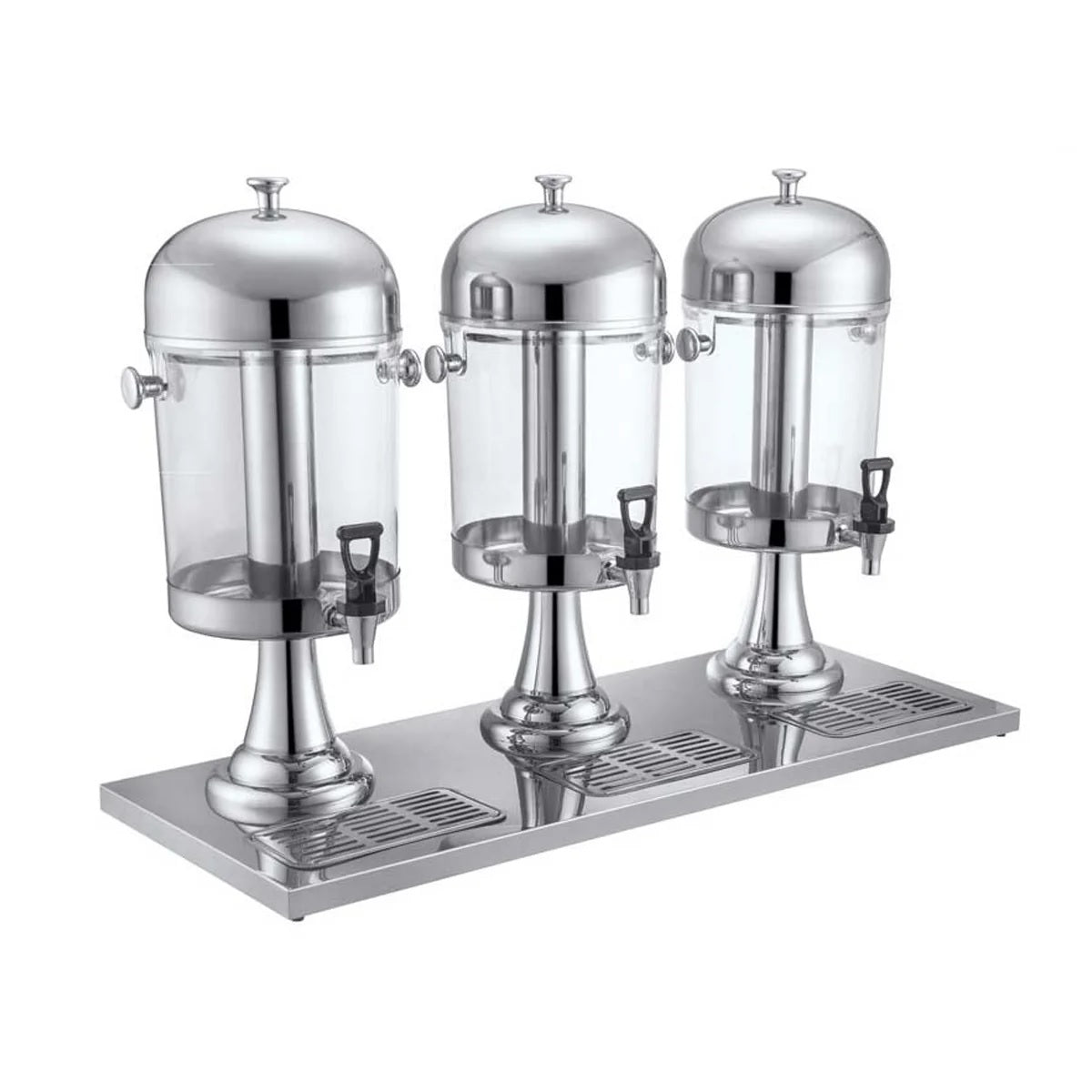 Stainless Steel Commercial Beverage Dispenser 3 Tank