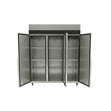 MasterChef YBF 9249 Three-Door Up Right Freezer 1300L – Heavy Duty Stainless Steel Freezer - YBF9249